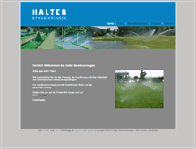 Tablet Screenshot of halter-bewaesserungen.ch